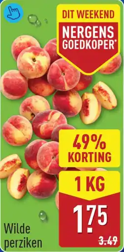 ALDI Wilde Perziken aanbieding