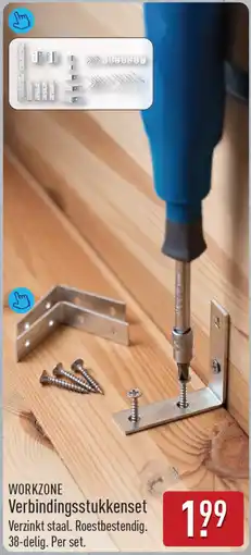 ALDI Workzone verbindingsstukkenset aanbieding