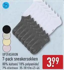 ALDI Upzfashion 7-pack sneakersokken aanbieding