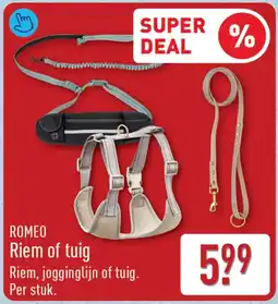 ALDI Romo riem of tuig aanbieding