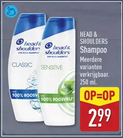 ALDI Head & shoulders shampoo aanbieding