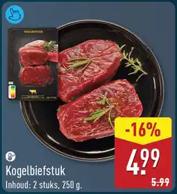 ALDI Kogelbiefstuk aanbieding