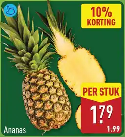 ALDI Ananas aanbieding