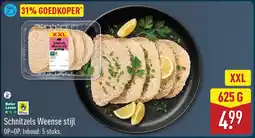ALDI Schnitzels Weense stijl aanbieding