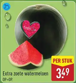 ALDI Extra zoete watermeloen aanbieding