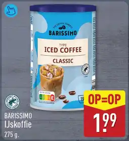 ALDI Barissimo ijskoffie aanbieding