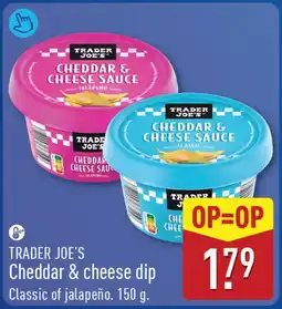 ALDI Trader joe's cheddar & cheese dip aanbieding