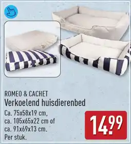 ALDI Romeo & cachet verkoelend huisdierenbed aanbieding