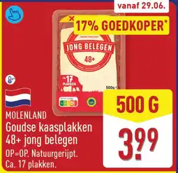 ALDI Goudse kaasplakken 48+ jong belegen aanbieding