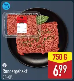 ALDI Rundergehakt aanbieding