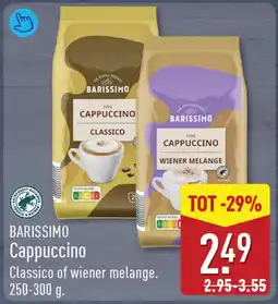ALDI Barissimo cappuccino aanbieding