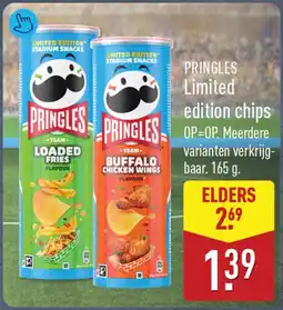 ALDI Pringles limited edition chips aanbieding