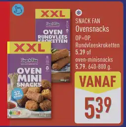 ALDI Snack fan ovensnacks aanbieding