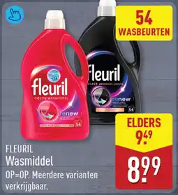 ALDI Fleuril wasmiddel aanbieding