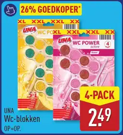 ALDI Una wc blokken aanbieding