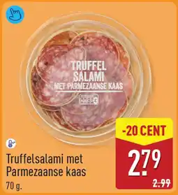 ALDI Truffelsalami met Parmezaanse kaas aanbieding