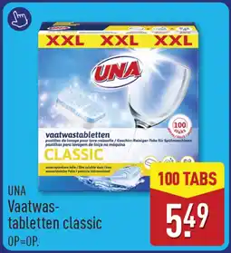 ALDI Una vaatwastabletten classic aanbieding