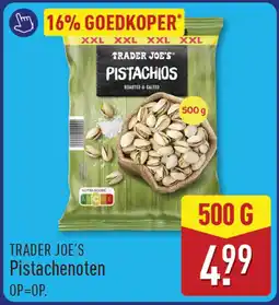 ALDI Trader joe's pistachenoten aanbieding