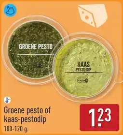 ALDI Groene pesto of kaas pestodip aanbieding