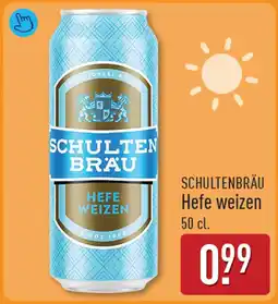 ALDI Schultenbräu hefe weizen aanbieding
