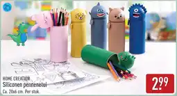 ALDI Home creation Siliconen pennenetui aanbieding