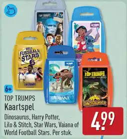 ALDI top trumps kaartspel aanbieding