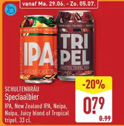 ALDI Schultenbräu speciaalbier aanbieding