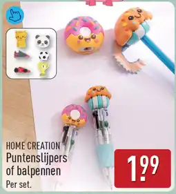 ALDI Home creation puntenslijpers of balpennen aanbieding