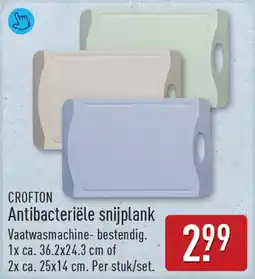 ALDI Crofton antibacterile snijplank aanbieding