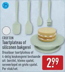 ALDI CROFTON Taartplateau of siliconen bakgerei aanbieding