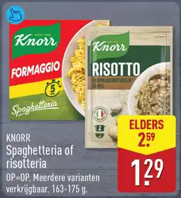 ALDI Knorr Spaghetteria of risotteria aanbieding