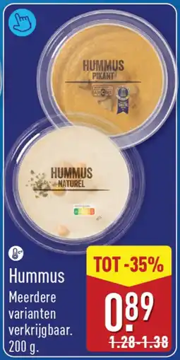 ALDI Hummus aanbieding