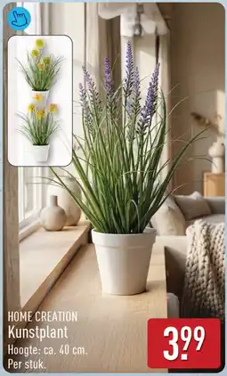 ALDI Home creation kunstplant aanbieding