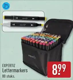 ALDI Expertiz lettermarkers aanbieding