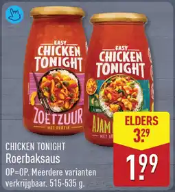 ALDI Chicken tonight roerbaksaus aanbieding
