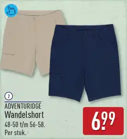 ALDI Adventuridge wandelshort aanbieding