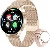 Bol.com SAMMIT Smartwatch Dames - Rosé Goud - Stappenteller - IOS en Android - Full HD Touchscreen - 42MM aanbieding