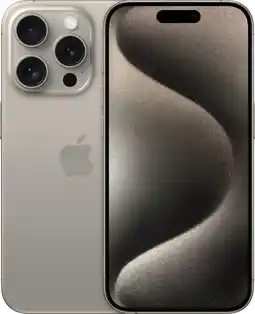 Bol.com Apple iPhone 15 Pro - 256GB - Naturel Titanium aanbieding