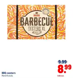 Makro BBQ Oesters aanbieding