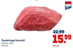Makro Runderkogel Bovenbil aanbieding