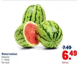 Makro Watermeloen aanbieding