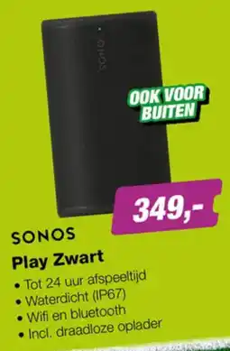 EP Sonos Play Zwart aanbieding