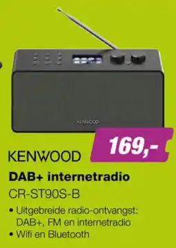 EP Kenwood DAB+ internetradio aanbieding