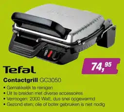EP Tefal Contactgrill GC3050 aanbieding