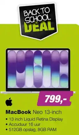 EP Apple MacBook Neo aanbieding