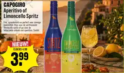 Dirck 3 Capogiro Aperitivo Spritz 75 cl aanbieding