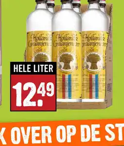 Dirck 3 De Zeven Granen Hollandse Graanjenever HELE LITER aanbieding