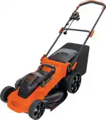 Bol.com BLACK+DECKER 2000W Grasmaaier 48cm geschikt tot 600m² - LM2000-QS aanbieding
