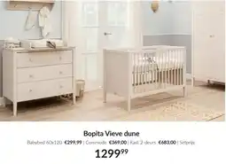 Babypark Bopita Vieve dune Babybed aanbieding