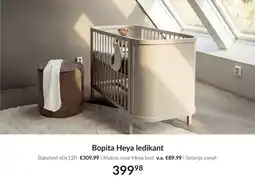 Babypark Bopita Heya ledikant aanbieding